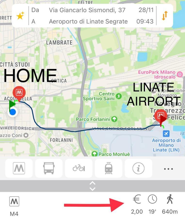 Sismondi New Apt Μιλάνο Εξωτερικό φωτογραφία
